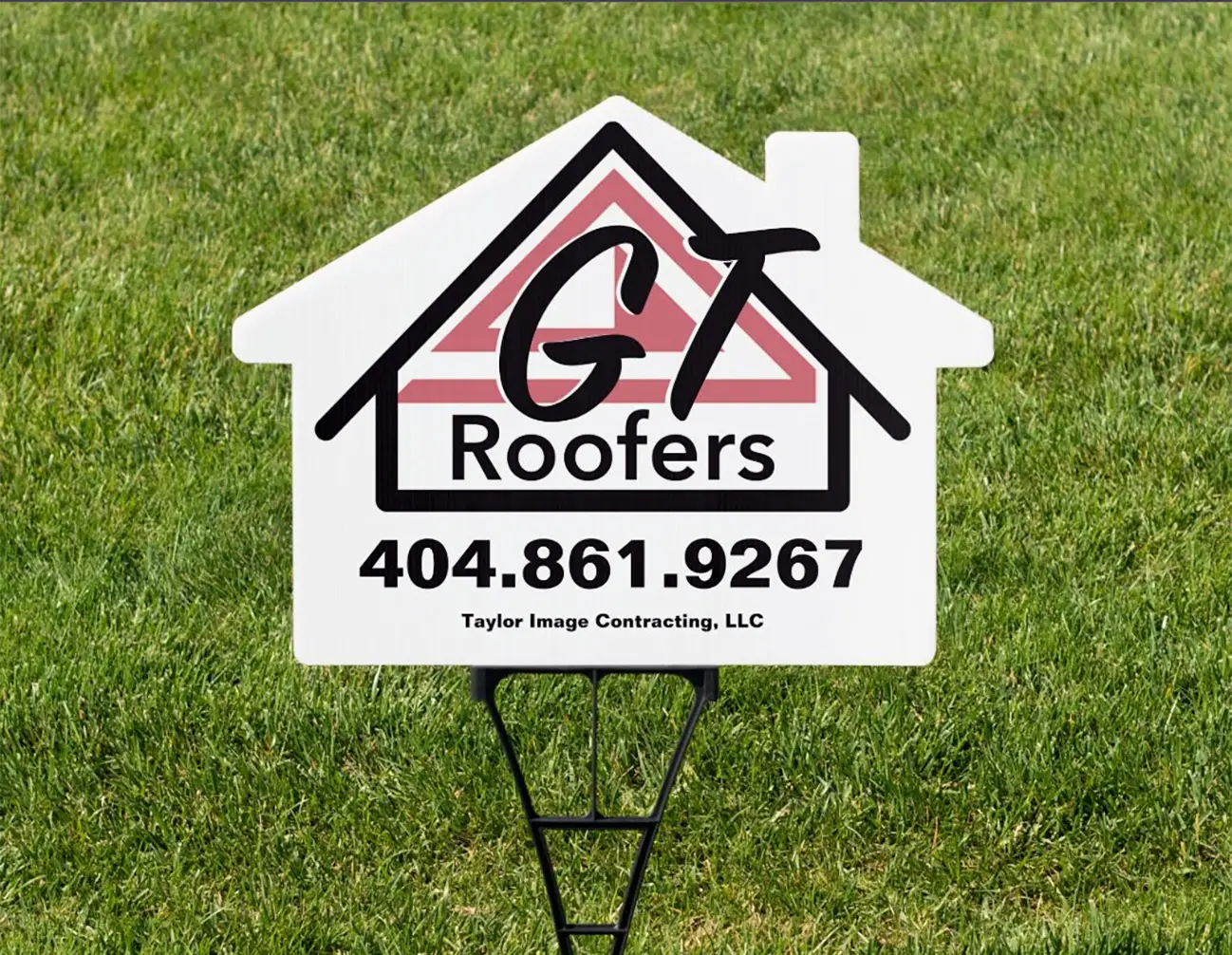 GT Roofers_Yard Sign